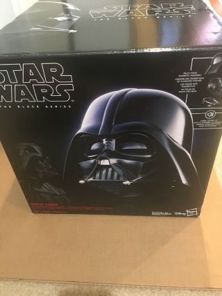 Star Wars The Black Series Darth Vader Premium Electronic Helmet -