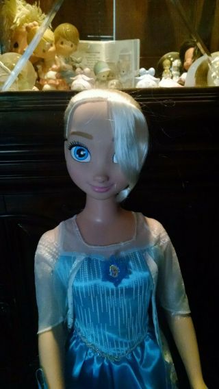Disney Frozen Princess Elsa My Size BIG Large Doll 38 inches Tall 2