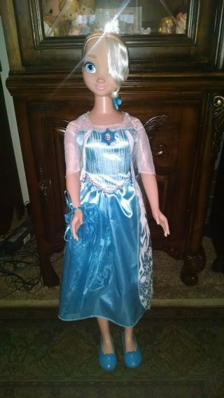 Disney Frozen Princess Elsa My Size BIG Large Doll 38 inches Tall 3