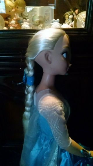 Disney Frozen Princess Elsa My Size BIG Large Doll 38 inches Tall 4