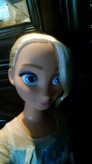 Disney Frozen Princess Elsa My Size BIG Large Doll 38 inches Tall 8