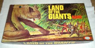 Land Of The Giants Board Game By Ideal 1968 -