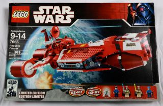 Limited Edition,  Lego Star Wars Republic Cruiser (7665)