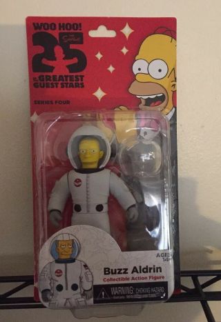 Neca The Simpsons 25th Buzz Aldrin Series 4 Action Figure 2014