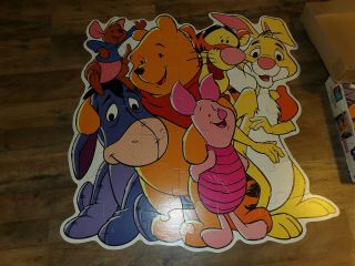 Complete 3 Feet High My Size Friends Winnie Pooh & Friends Puzzle 46 Large Piece