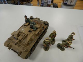 King And Country Afrika Korps Stug And Soldiers