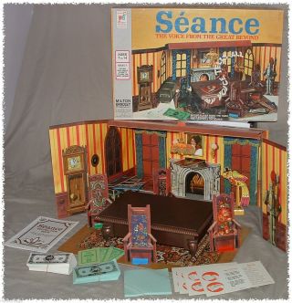 1972 Milton Bradley Seance Board Game Complete And 100