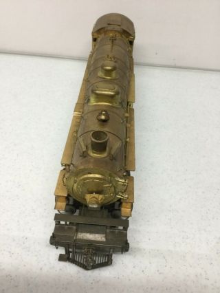 O Scale 2 Rail US Hobbies Brass KTM SP 4 - 8 - 2 Steam Engine & Tender - Unpainted 4