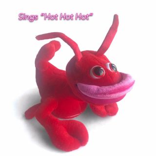 Valentine’s Singing Lobster - Sings “hot Hot Hot” Dan Dee Plush Stuffed Animated