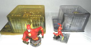 Justice League The Flash 4 " Figurine,  Bust Paperweight - Statue Jla Jlu