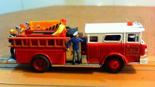 A Ho Slot Cars Fire Truck Custom 