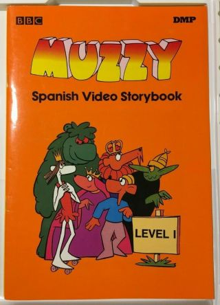 Muzzy BBC Spanish Language DVD Course,  3 Muzzy Character Finger Puppets Toys 5