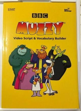 Muzzy BBC Spanish Language DVD Course,  3 Muzzy Character Finger Puppets Toys 6