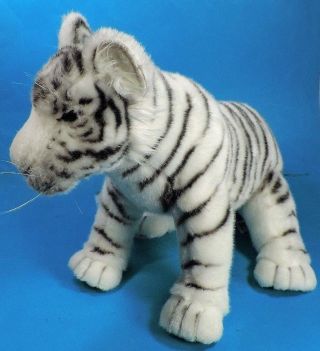 15 " Hansa White Tiger Cub (plush Toy)
