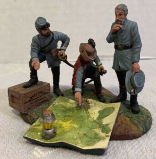 3 Star Miniatures Civil War Confederate - " The Eve Of Battle Chancellorsville "
