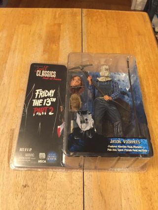 Neca Cult Classics Friday The 13th Part 2: Jason Voorhees Action Figure Nib