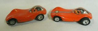 Look Two 1960`s Classic Industries " Manta Ray " 1/24 Slot Cars