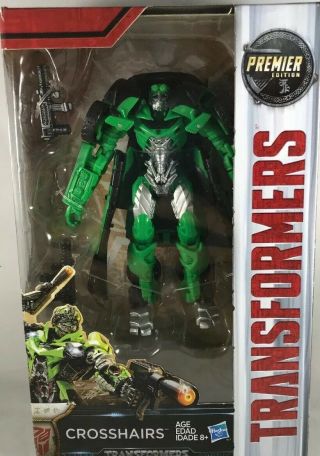 Transformers The Last Knight Premier Edition Deluxe Class Crosshairs