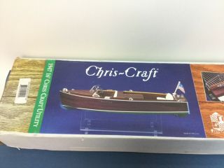 Dumas Boats 1947 16 ' Chris Craft Utility Kit 1240 Scale 1/8 2