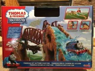 Fisher - Price 100 Thomas & Friends Trackmaster Motorized Action Canyon Train Set