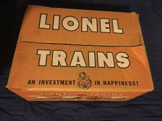 Lionel No.  2526w 1958 Santa Fe Passenger Set W/ 2383 & 2530 2531 2532 Box