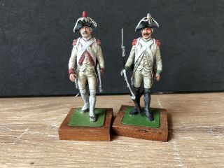 Labayen: French Infantry Of 1780.  Factory Painted.  54mm Lead