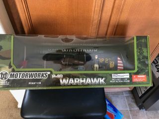 Ultimate Soldier Motorworks P - 40 Warhawk 1:18 Scale
