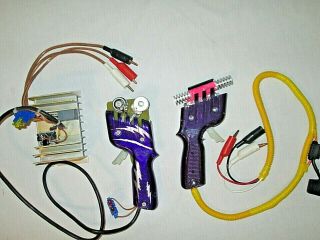 Parma Remote Control Slot Cars Controller Purple Heat Sink 2.  5 Ohm And Other ?