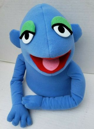 Disney Fao Schwarz The Muppet Whatnot Workshop Blue Puppet