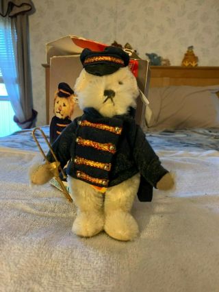 Vintage Steiff Golden Age Of The Circus Band Dog Bandsman