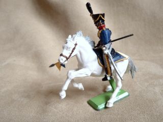 Britains / Timpo 1/32 Waterloo mounted Prussian 1st & 3rd Lancers 7