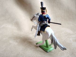 Britains / Timpo 1/32 Waterloo mounted Prussian 1st & 3rd Lancers 8