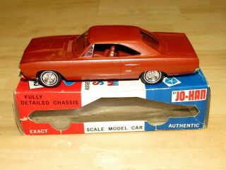 1/25th Scale 1970 Plymouth Gtx Orange Brown Metallic Dealer Promo In Orig Box