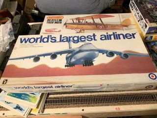 1/144 Revell An - 124,  C - 17 And Entex C - 5