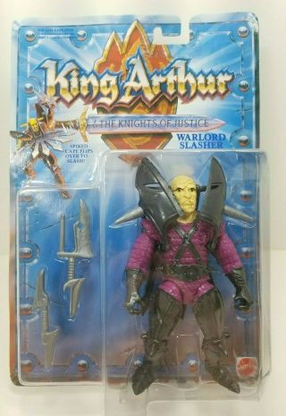 1992 Mattel King Arthur & The Knights Of Justice Warlord Slasher Nip