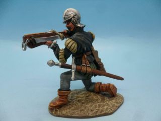 Morgan Miniatures Aztec Empire Conquistador Kneeling Firing Crossbow 60mm