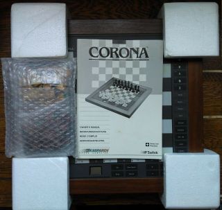 Saitek Corona (Model 421) Electronic Chess Computer 4