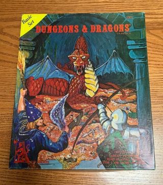 Dungeons And Dragons D&d Basic Set 1001