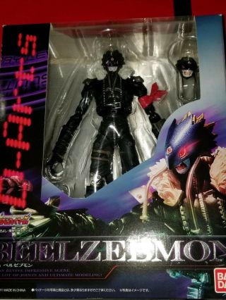 2002 Bandai Digimon Season 3 Beelzemon action figure Digi Warriors 4