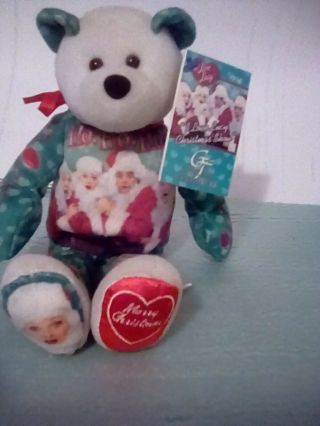 I Love Lucy Gallery Treasures Beanie Bear Christmas Show 4 Santa 