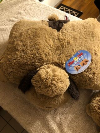 2011 Pillow Pet Set Pee Wee And Full Size Snuggly Puppy Pillow Pet 3