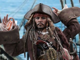 Hot Toys Captain Jack Sparrow Pirates Of The Caribbean Dx15 Figure