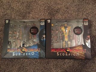 Storm Collectibles Mortal Kombat Scorpion And Sub Zero Set