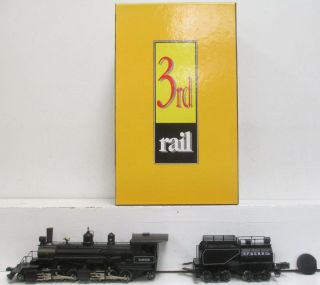 3rd Rail O Gauge Brass C.  S.  F & E.  R.  R Samson 2 - 6 - 6 - 2 Black Boiler Loco (3 - Rail)