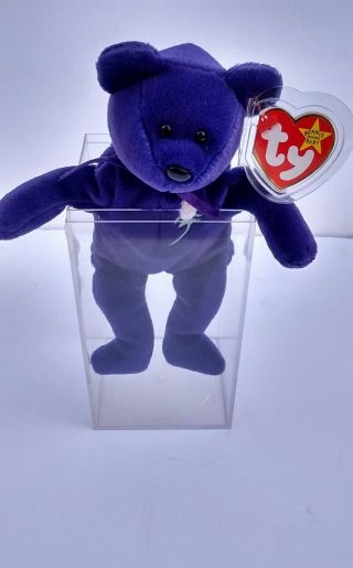 Ty Beanie Baby Princess Diana Bear From 1997 Retired - No Blemishes