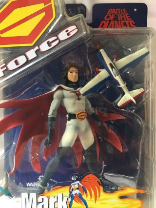 Battle Of The Planets G - Force Mark Action Figure W/ Sea Plane Factory