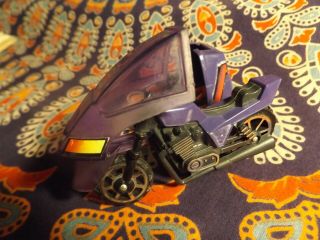 1985 Kenner M.  A.  S.  K.  PIRANHA INSTRUCTIONS & MOTORCYCLE w WINDSHIELD Comb SHIP 5