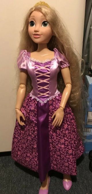 Disney Princess 32” Rapunzel My Size Playdate Doll Tangled