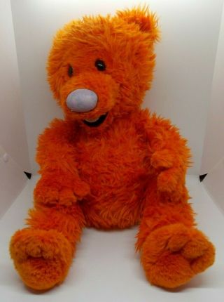 19 " Disney Bear In The Big Blue House Orange Ojo Henson Stuffed Animal Plush Toy