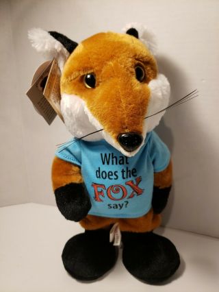 Chantilly Lane Musicals What Does The Fox Say? Plush 12 " Toy